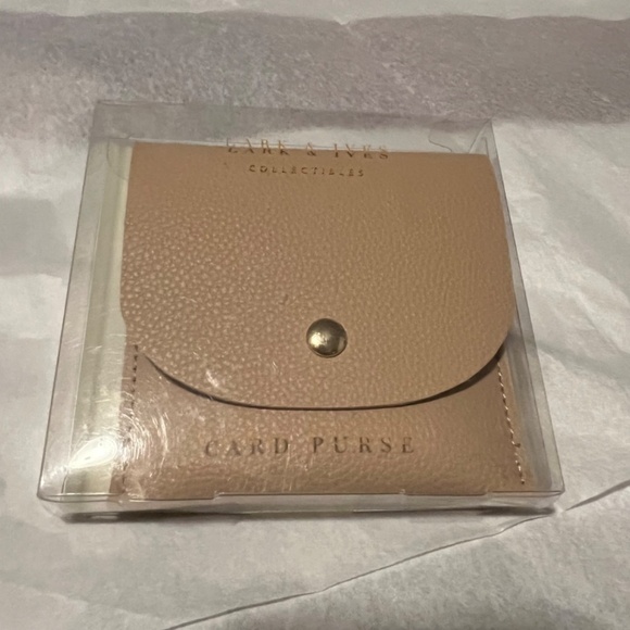 NIB Lark & Ives Collectibles Card Purse Cafe Rose - Picture 3 of 3